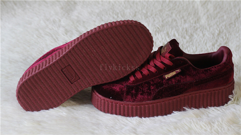 Puma Fenty Rihanna Creeper Velvet Royal Purple